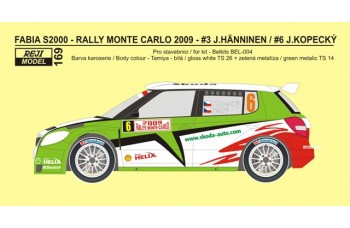 Transkit – Fabia S2000 Rally Monte Carlo 2009